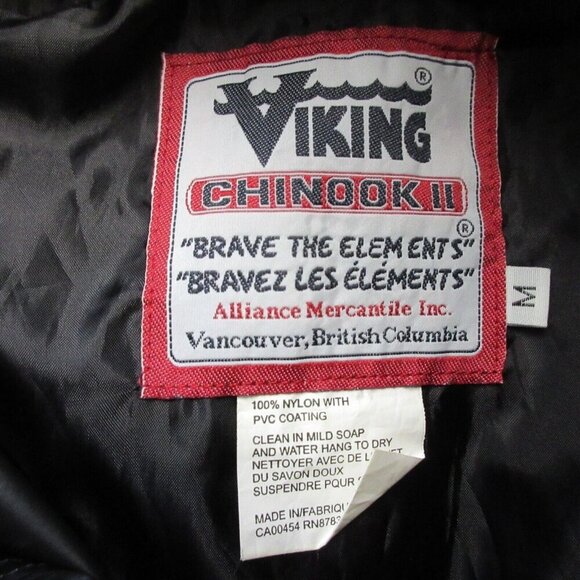Viking Chinook II Rain Pants Men Black Waterproof Workwear Pockets Pull On 340 - Picture 11 of 13